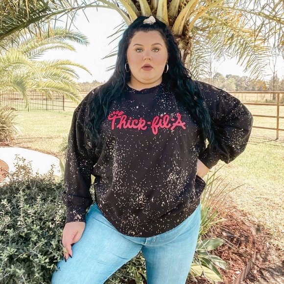 charming cheetah co Sweaters - Thickfila Sweatshirt Parody Graphic Sweatshirt